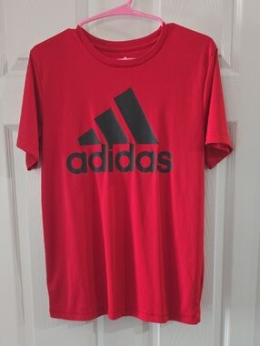 adidas Bundle Red Short-Sleeve Tee with Black Logo Nwot, Other 3 Nwt